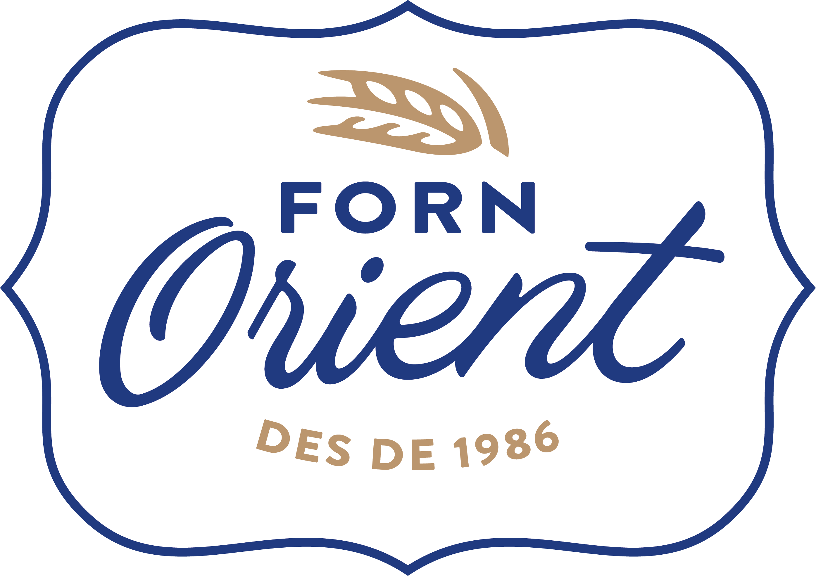 Logotipo de Forn d'Orient. Desde 1986.